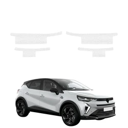 GrizzGlass HeavyDuty White Door Sill Protective Film Renault Captur (2024-2026) [4in1]