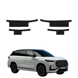 GrizzGlass HeavyDuty Black Door Sill Protective Film Jaecoo 8 (2025-2026) [4in1]