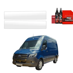 GrizzGlass BodyShield Front Door Sill Protective Film Mercedes-Benz Sprinter (2018-2026) [2in1]