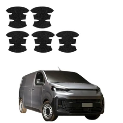 GrizzGlass HeavyDuty Black Door Handle Protective Film Fiat Scudo (2024-2026) [5in1]