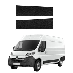 GrizzGlass HeavyDuty Black Front Door Sill Protective Film Opel Movano (2006-2026) [2in1]