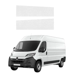 GrizzGlass HeavyDuty Clear Front Door Sill Protective Film Opel Movano (2006-2026) [2in1]