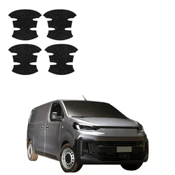 GrizzGlass HeavyDuty Black Door Handle Protective Film Fiat Scudo (2024-2026) [4in1]