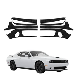 GrizzGlass HeavyDuty Black Front Protective Film Dodge Challenger GT (2015-2023) [8in1]