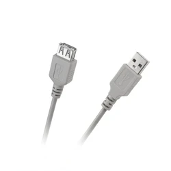 Καλώδιο USB DM A/A M/F 1.8m Γκρι