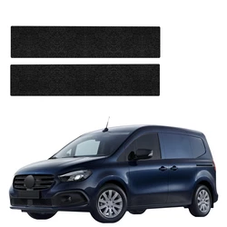 GrizzGlass HeavyDuty Black Front Door Sill Protective Film Mercedes-Benz eCitan (2021-2026) [2in1]