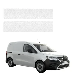 GrizzGlass HeavyDuty White Front Door Sill Protective Film Renault Kangoo Van (2021-2026) [2in1]