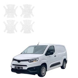 GrizzGlass HeavyDuty White Door Handle Protective Film Toyota Proace City (2018-2026) [4in1]