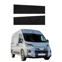 GrizzGlass HeavyDuty Black Front Door Sill Protective Film Fiat Ducato (2006-2026) [2in1]