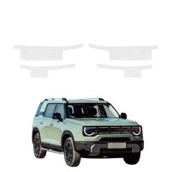 GrizzGlass HeavyDuty Clear Door Sill Protective Film BAIC BJ30 (2026) [4in1]