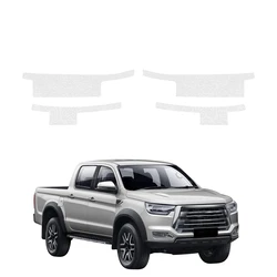 GrizzGlass HeavyDuty Clear Door Sill Protective Film JAC T8 Plus (2025-2026) [4in1]