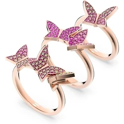 Swarovski Γυναικείο Δαχτυλίδι με Πέτρες από Ατσάλι Επιχρυσωμένο 5636414
