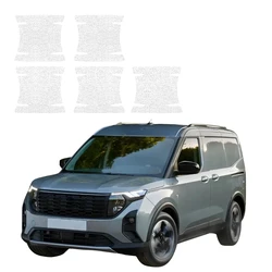 GrizzGlass HeavyDuty White Door Handle Protective Film Ford Transit Courier (2024-2026) [5in1]