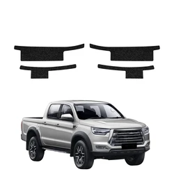 GrizzGlass HeavyDuty Black Door Sill Protective Film JAC T8 Plus (2025-2026) [4in1]
