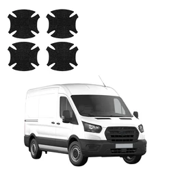GrizzGlass HeavyDuty Black Door Handle Protective Film Ford Transit (2020-2026) [4in1]