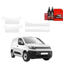 GrizzGlass BodyShield Door Sill With Notches Protective Film Citroen Berlingo VAN (2018-2026) [4in1]