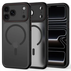 Tech-Protect MagCam MagSafe Apple iPhone 17 Pro Max / 18 Pro Max Matte Black/red