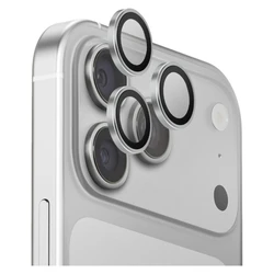 UNIQ Optix Aluguard (DX2) Camera Lens Protector Apple iPhone 18 Pro / iPhone 18 Pro Max silver with applicator