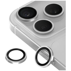 UNIQ Optix Prime Camera Lens Protector Apple iPhone 18 Pro / iPhone 18 Pro Max silver with applicator