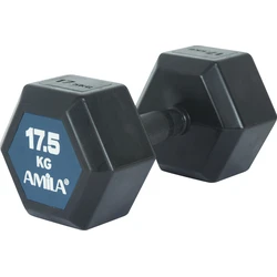 Βαράκι Amila Εξάγωνος Original Rubber H - 17,5Kg