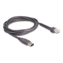 Καλώδιο Delock USB Σε Rj50 90599 Για Aξεσουάρ POS, 2M, Γκρι