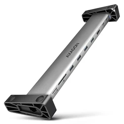 Docking Station Axagon Hmc-10hls Usb 10in1 5gbps,4xusb,Hdmi,Lan,Sd