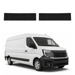 GrizzGlass HeavyDuty Black Door Sill Protective Film Nissan Interstar 3 (2024-2026) [2in1]