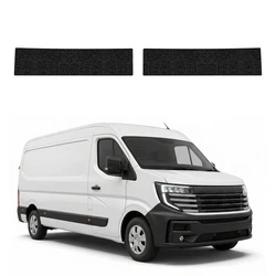 GrizzGlass HeavyDuty Black Door Sill Protective Film Nissan Interstar-e 3 (2024-2026) [2in1]