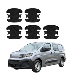 GrizzGlass HeavyDuty Black Door Handle Protective Film Peugeot Partner (2018-2026) [5in1]