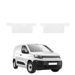 GrizzGlass HeavyDuty White Front Door Sill Without Notch Protective Film Citroen Berlingo VAN (2018-2026) [2in1]