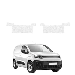 GrizzGlass HeavyDuty White Front Door Sill Protective Film Citroen Berlingo VAN (2018-2026) [2in1]