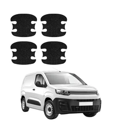 GrizzGlass HeavyDuty Black Door Handle Protective Film Citroen Berlingo VAN (2018-2026) [4in1]