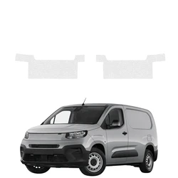 GrizzGlass HeavyDuty Clear Front Door Sill Protective Film Fiat Doblo Cargo (2018-2026) [2in1]