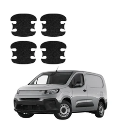 GrizzGlass HeavyDuty Black Door Handle Protective Film Fiat Doblo Cargo (2018-2026) [4in1]