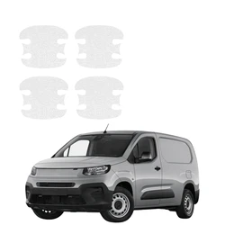 GrizzGlass HeavyDuty Clear Door Handle Protective Film Fiat Doblo Cargo (2018-2026) [4in1]