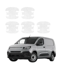 GrizzGlass HeavyDuty White Door Handle Protective Film Fiat Doblo Cargo (2018-2026) [5in1]