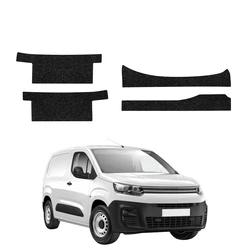 GrizzGlass HeavyDuty Black Door Sill Protective Film Citroen Berlingo VAN (2018-2026) [4in1]