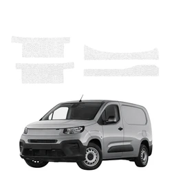 GrizzGlass HeavyDuty White Door Sill Protective Film Fiat Doblo Cargo (2018-2026) [4in1]
