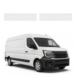 GrizzGlass HeavyDuty Clear Door Sill Protective Film Nissan Interstar 3 (2024-2026) [2in1]
