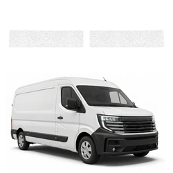 GrizzGlass HeavyDuty White Door Sill Protective Film Nissan Interstar 3 (2024-2026) [2in1]
