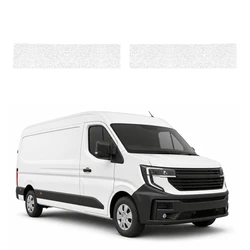 GrizzGlass HeavyDuty White Door Sill Protective Film Renault Master 4 (2024-2026) [2in1]