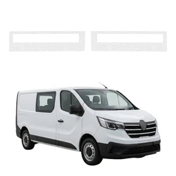 GrizzGlass HeavyDuty Clear Door Sill Protective Film Renault Traffic 3 Facelift (2020-2026) [2in1]