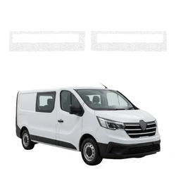GrizzGlass HeavyDuty White Door Sill Protective Film Renault Traffic 3 Facelift (2020-2026) [2in1]