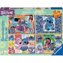 Παζλ 4x100 Κομμάτια Disney Stitch