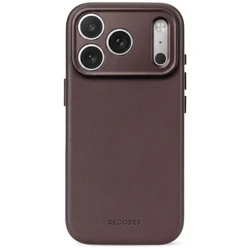 Decoded Leather Backcover Apple iPhone 18 Pro / 17 Pro MagSafe (chocolat brown)