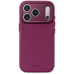 Decoded Leather Backcover Apple iPhone 18 Pro Max / 17 Pro Max MagSafe (aubergine)