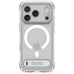 Decoded AntiMicrobial Hybrid Stand Backcover Apple iPhone 18 Pro Max / 17 Pro Max MagSafe (clear)