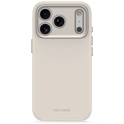 Decoded AntiMicrobial Silicone Backcover Apple iPhone 18 Pro Max / 17 Pro Max MagSafe (pebble grey)