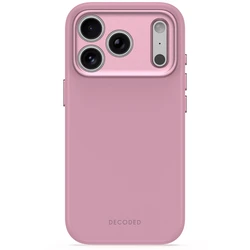 Decoded AntiMicrobial Silicone Backcover Apple iPhone 18 Pro Max / 17 Pro Max MagSafe (rose quartz )