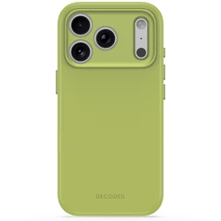Decoded AntiMicrobial Silicone Backcover Apple iPhone 18 Pro Max / 17 Pro Max MagSafe (moss green)